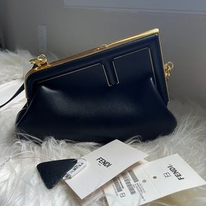 Fashion real leather crossbody/clutch.